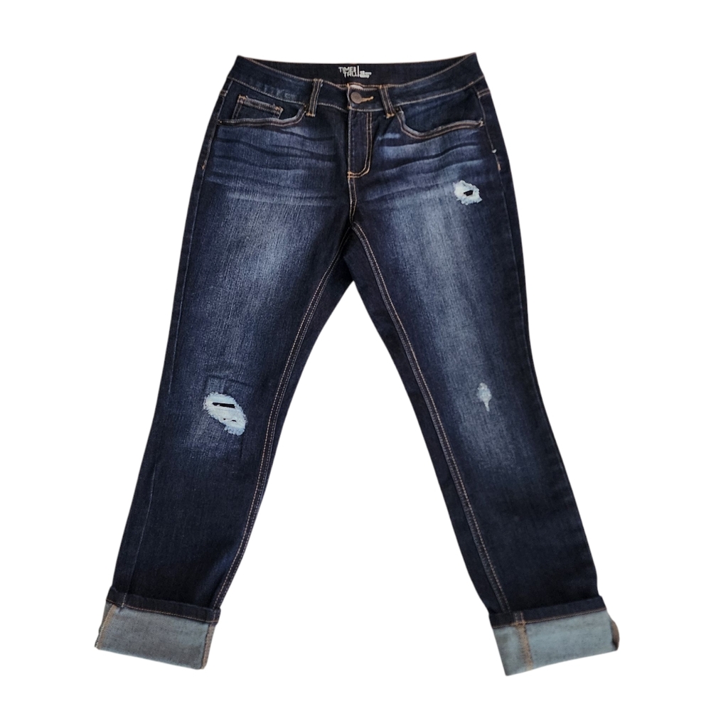 Time And Tru Cropped Jeans Sz 12 Pettite